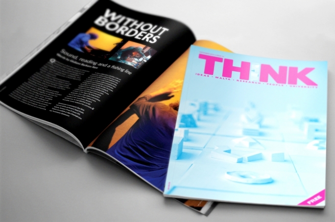 Think, the University of Malta’s research magazine, may be picked up for free in newsagents around Malta and Gozo and in Agenda bookstores, it is now available online at http://www.um.edu.mt/think
