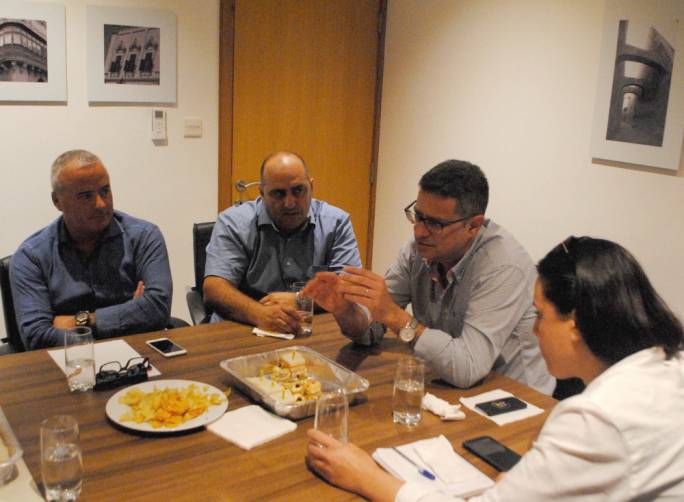 Adrian Delia meets MDA council