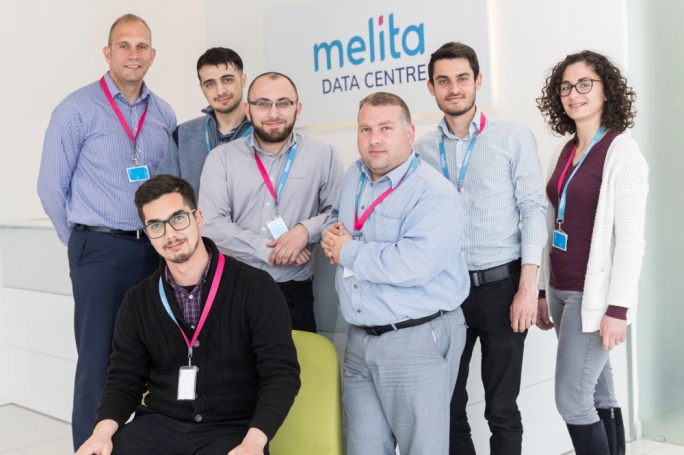 Melita employees who are part of the team which has made 1Gbps nationwide internet a reality
