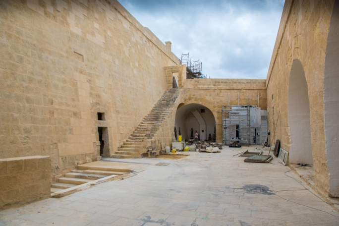 These old stores housed British munitions, but until recently they had been left derelict and used as a storage space for Enemalta. At MICAS they will be turned into spaces for artist residencies