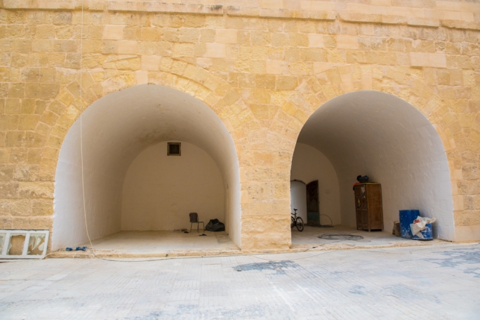 These old stores housed British munitions, but until recently they had been left derelict and used as a storage space for Enemalta. At MICAS they will be turned into spaces for artist residencies