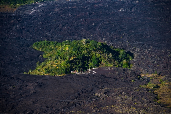 The best option though would be to literally sleep either up on the caldera rim or down next to the lake