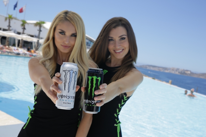 Monster energy drink convention in Malta