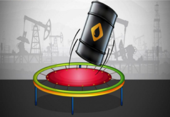 The volatile trading in oil saw the commodity seesawing between losses and gains