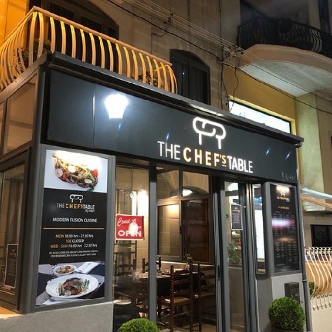 Chef Alain James Fenech runs The Chef’s Table