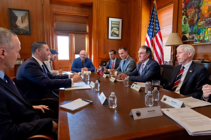 Ian Borg in talks with US Secretaries of Treasury, Interior, and Energy