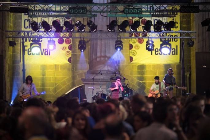 Red Electrick performing live at the Delicata Wine Festival