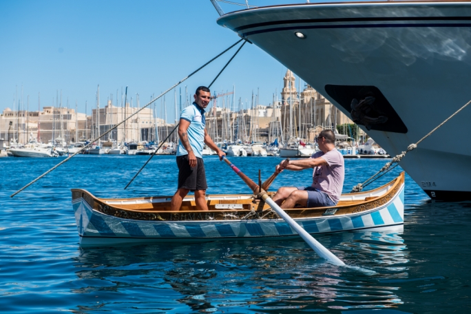 Training in the shadow of super yachts