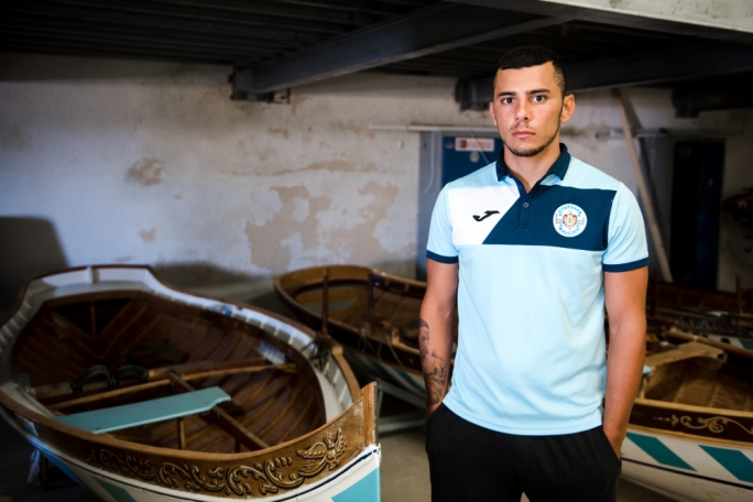 Rowers like Romario Brignone, 21, train all year round in the gym and at sea