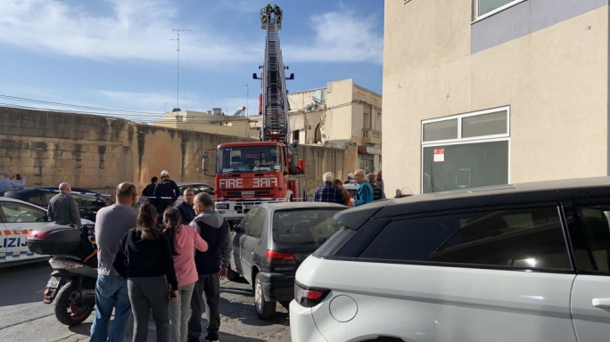 Rescuers are on site searching for a woman who is believed to be trapped beneath the rubble