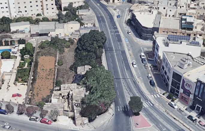 Six villas proposed on Lija fields along main road