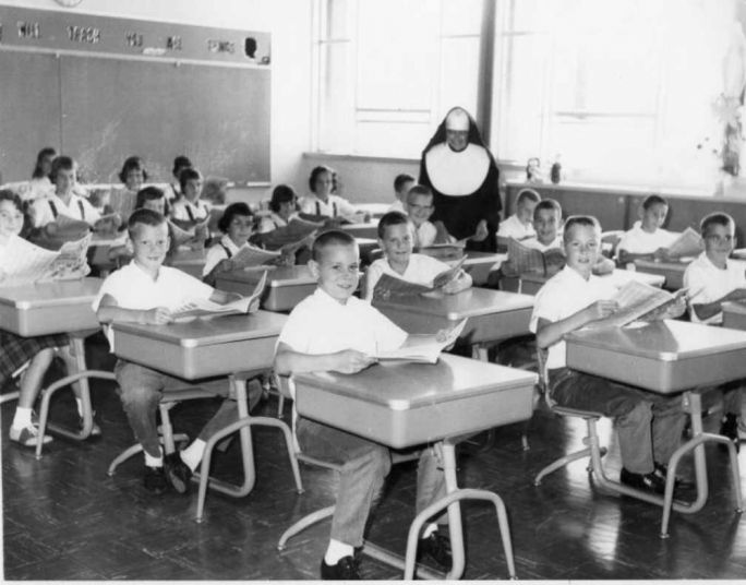 What the survey reveals is a sharp drop in mass attendance among those attending independent schools when compared to those who attended church schools. This suggests that children from the same social background are more likely to grow up as practicing Catholics if they are given a Catholic education