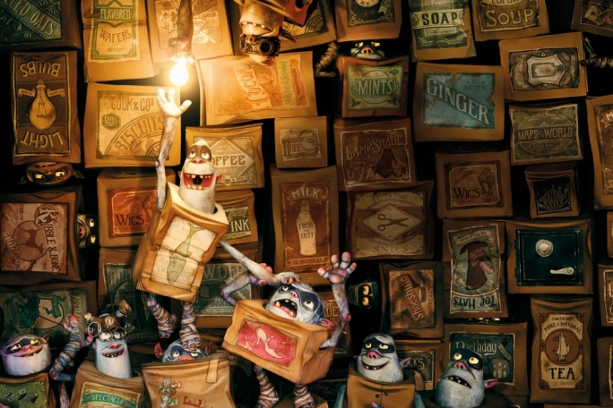 The Boxtrolls is voiced by an all-star cast including Ben Kingsley, Elle Fanning, Jared Harris, Toni Collette, Nick Frost, Richard Ayoade, Tracy Morgan and Simon Pegg