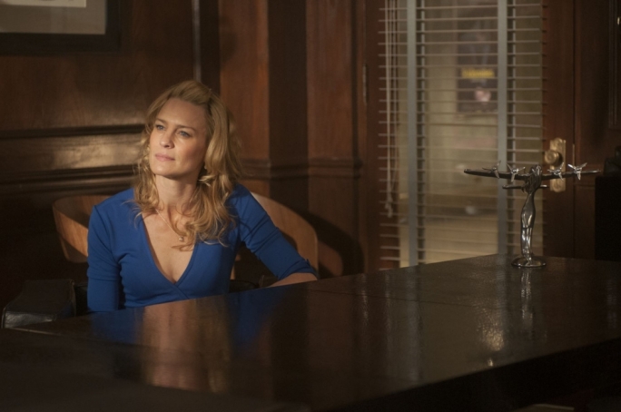 Do the Wright thing: Robin Wright stars as herself in The Congress