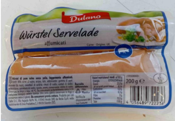 Health Warning for undeclared ingredients in Dulano product