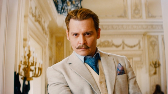 'Tache and the Man: Johnny Depp plays an international man of mystery in this globe-trotting comic caper