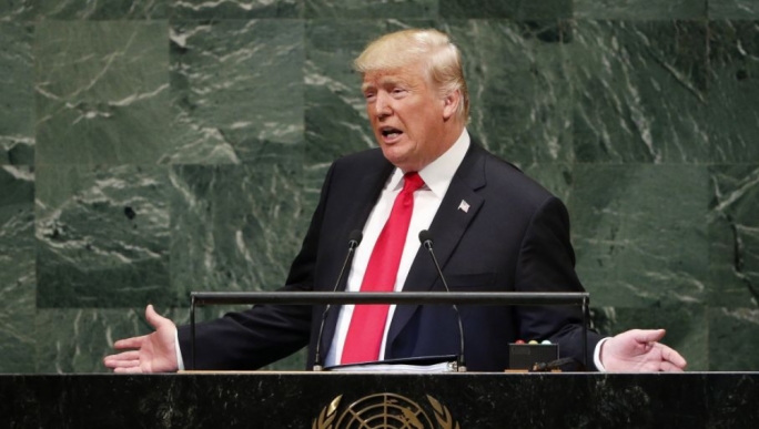 President Trump addressed the UN General Assembly on Tuesday.
