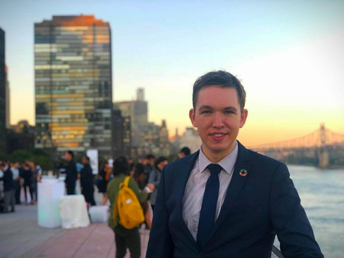 Vladislav Kaim, UN Secretary General's youth advisor on climate change