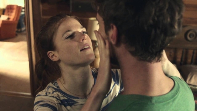 Rose Leslie and Harry Treadaway in Honeymoon