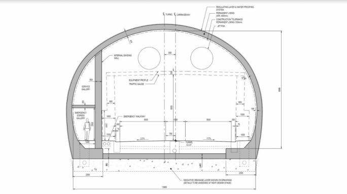 Conceptual design preferred by Infrastructure Malta