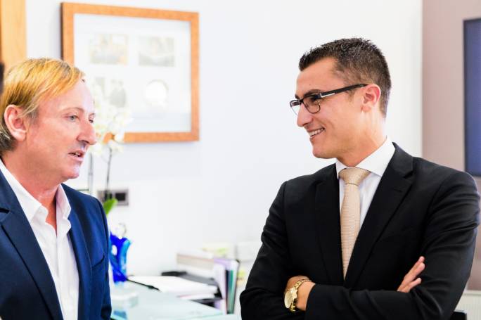 Patrick J. O'Brien with Hon Silvio Schembri