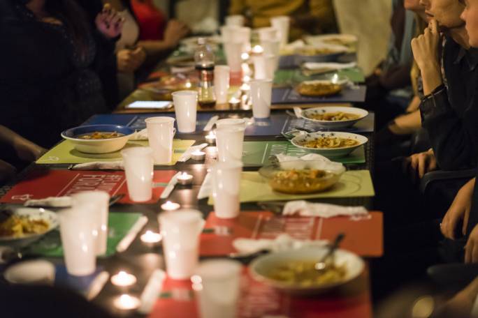 Homeless get three-course meal from TV presenter and chef Manuel Aquilina