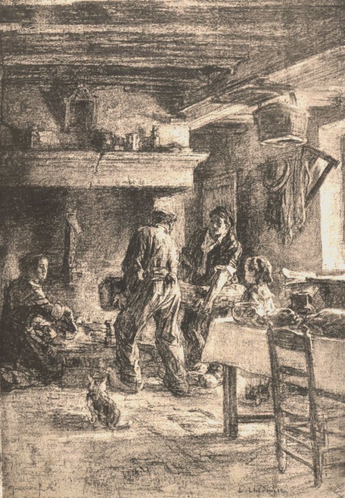 Leon Lhermite. Monde illustré 1884