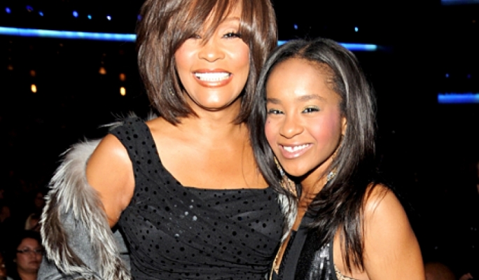 The late Whitney Houston with her daughter Bobbi Kristina Brown in happier times