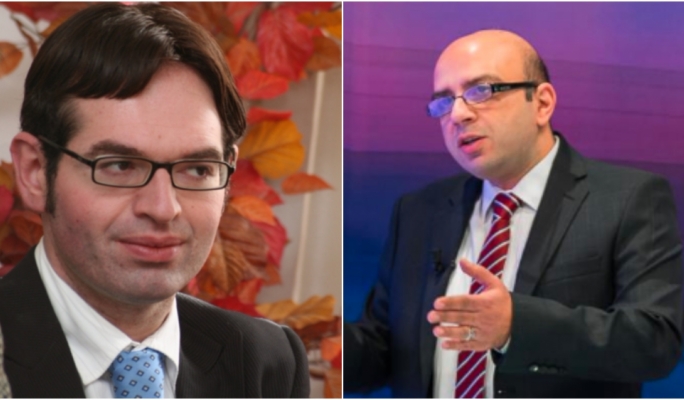 Bitter rivals: Franklin Barbara and Marco Bonnici