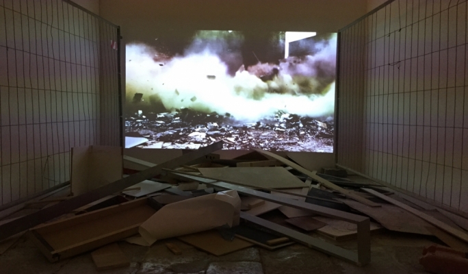 ‘Last Dream’, video installation by Sonia Guggisberg