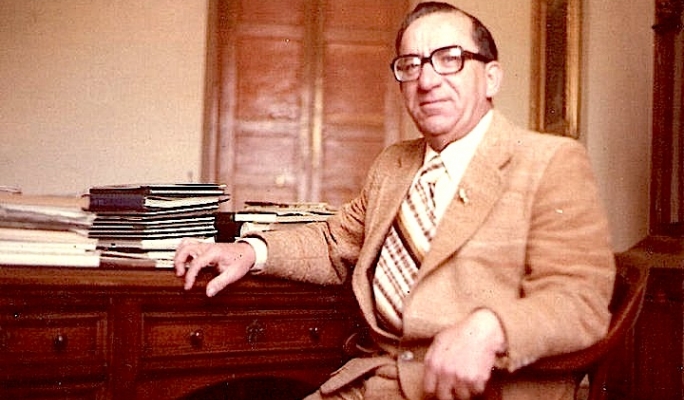 Dom Mintoff in 1972