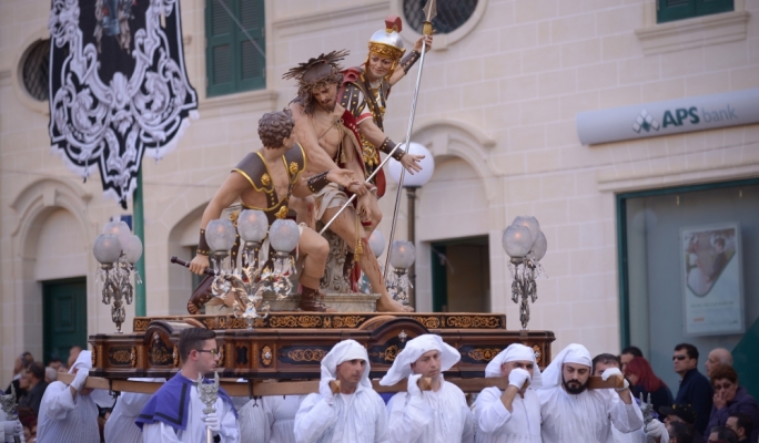 Good Friday procession in Zejtun. Photo: Chris Mangion