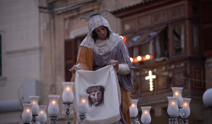 Good Friday procession in Zejtun. Photo: Chris Mangion