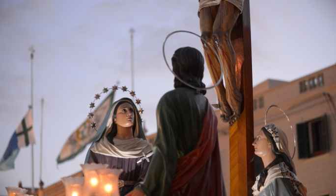 Good Friday procession in Zejtun. Photo: Chris Mangion