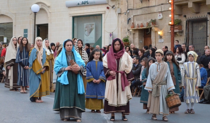 Good Friday procession in Zejtun. Photo: Chris Mangion