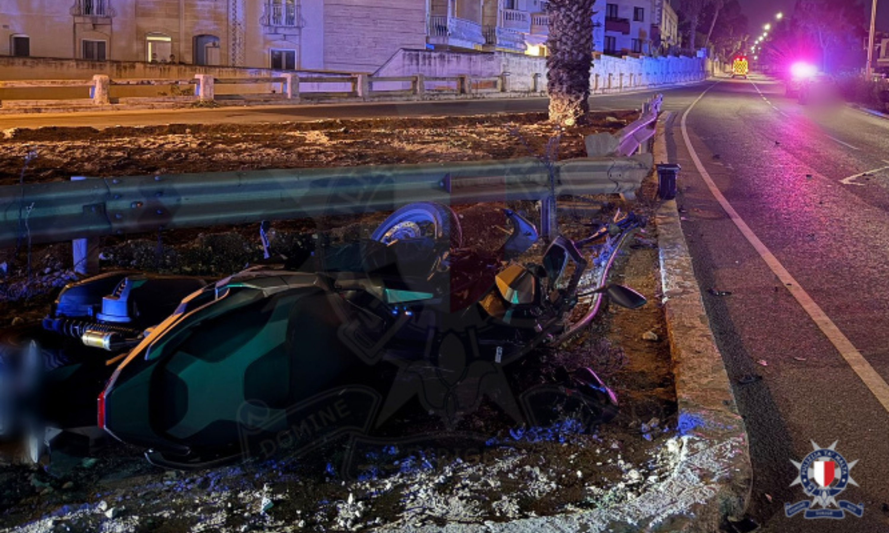 Motorcyclist left with serious injuries after 4am St Julian's accident