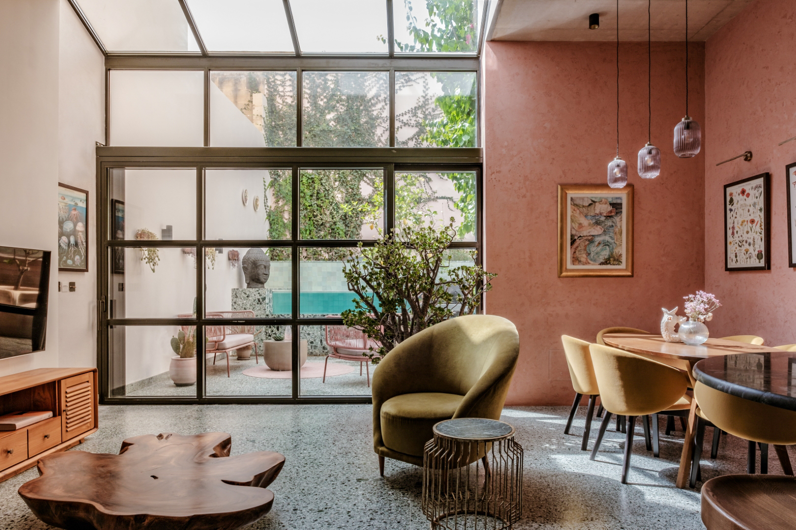 A layered renovation in Gwardamangia