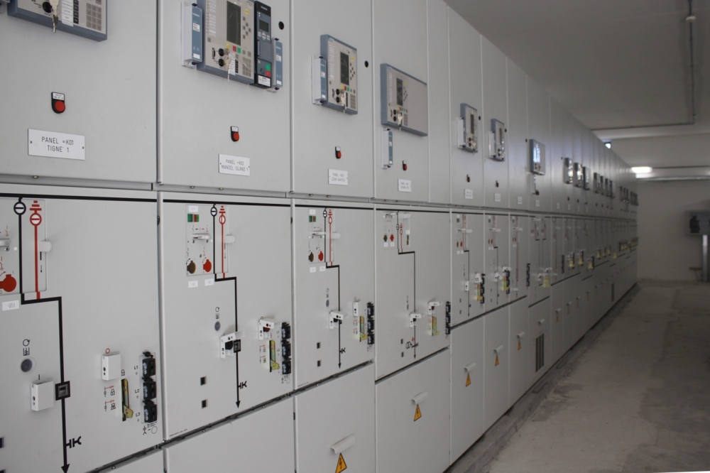 The 11KV switchgear at the Manoel Island distribution centre