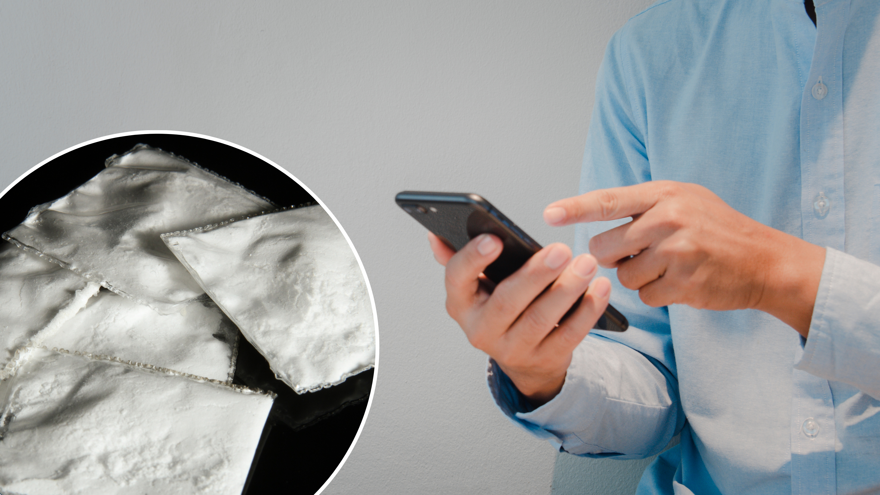 During a search of his residence, the police found 150 sachets containing a variety of drugs