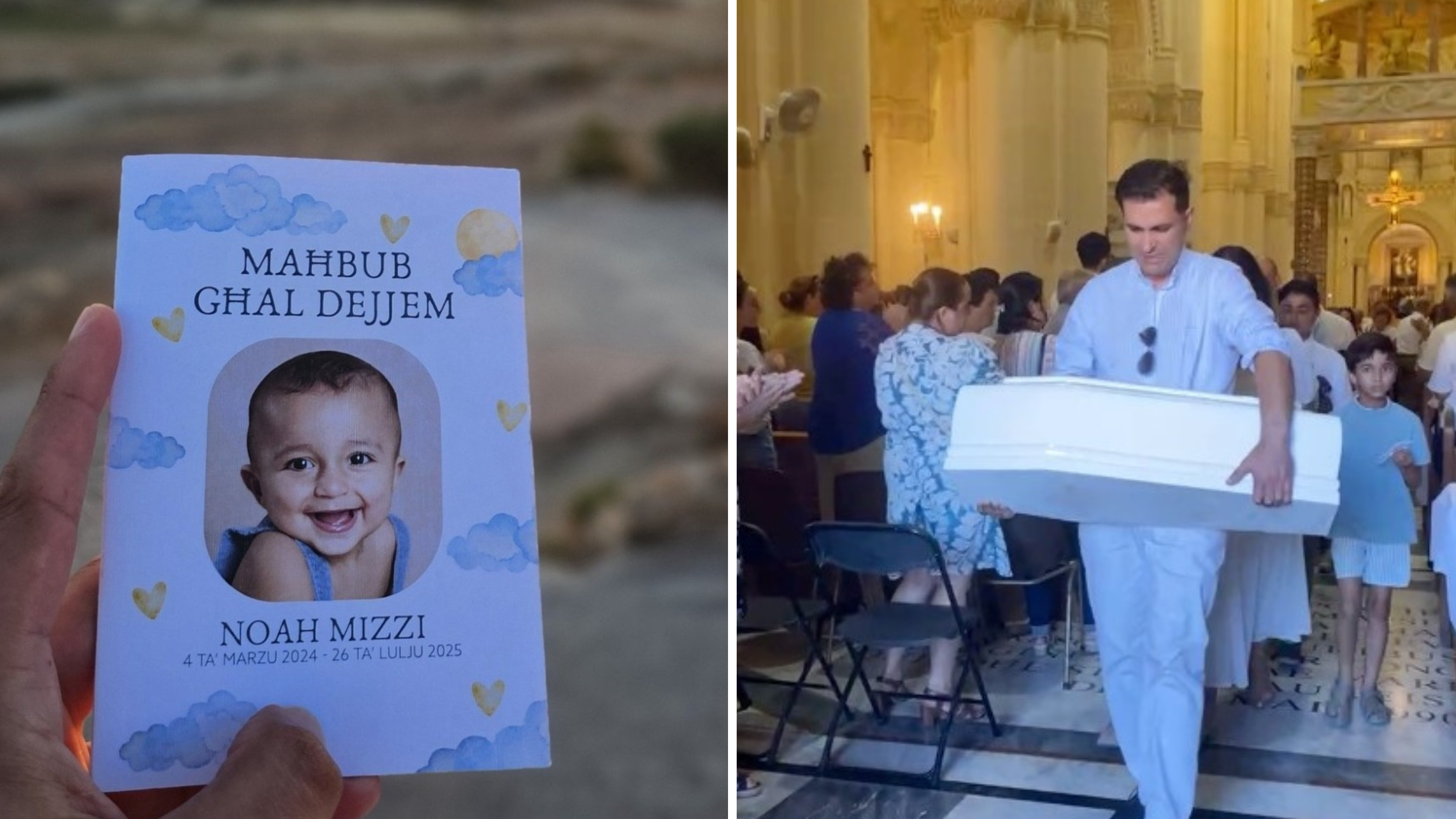Simon and his wife Joanna had four children, with Noah being the youngest. A smiley boy, who in his parents’ words, easily made friends, Noah was just one year four months old when tragedy struck