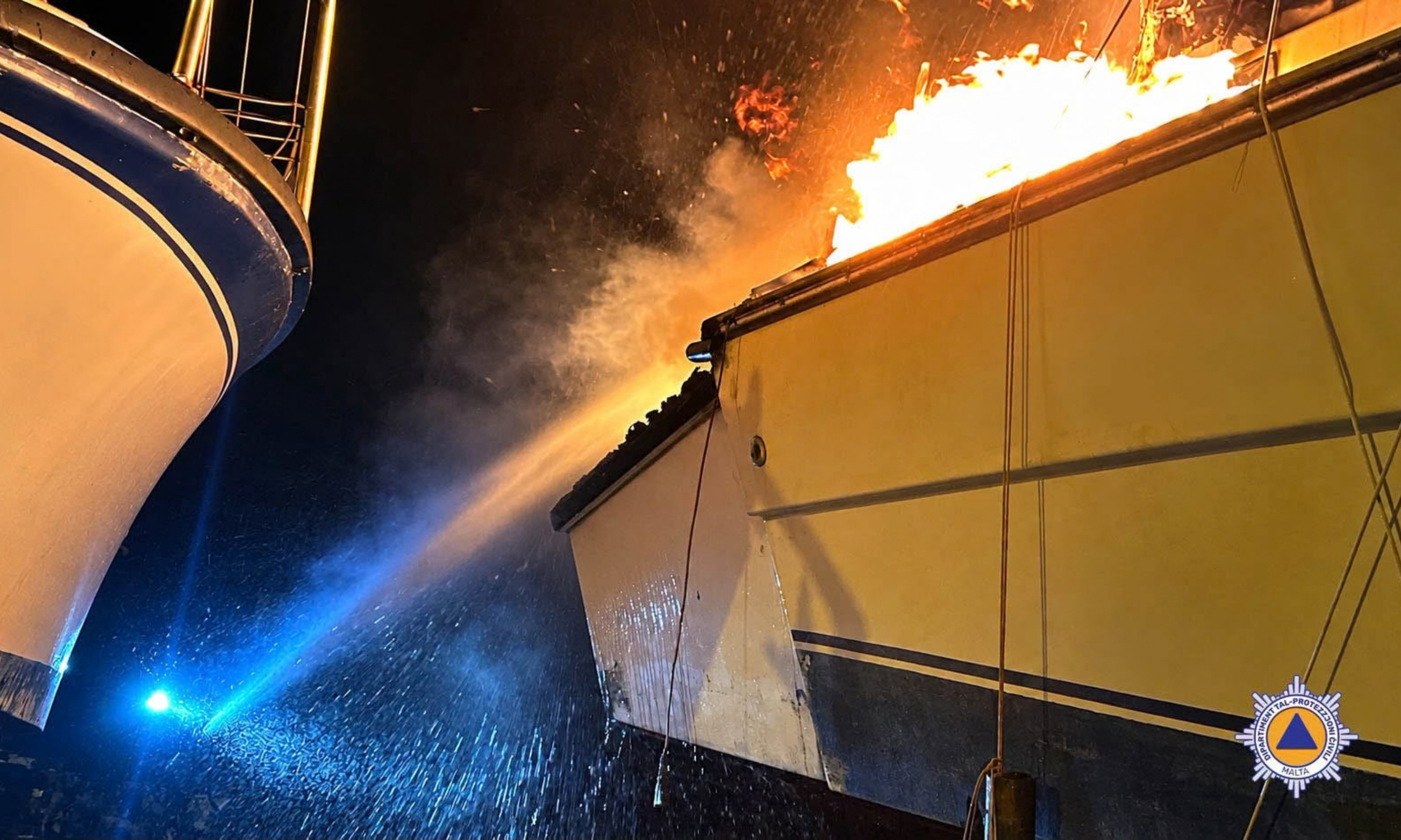 The blaze was safely extinguished (Photo: CPD/Facebook)