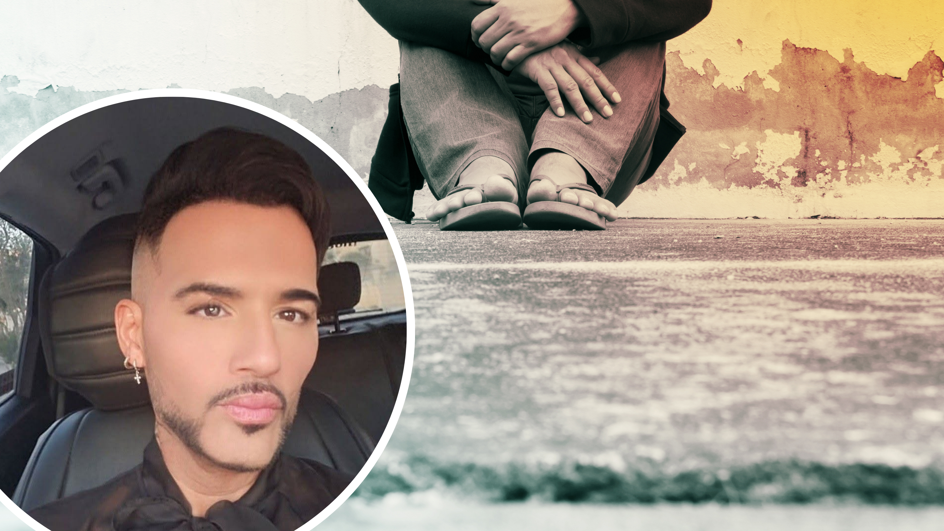 Tristan B (inset) is accused of defrauding two men out of thousands of euros, leaving them homeless