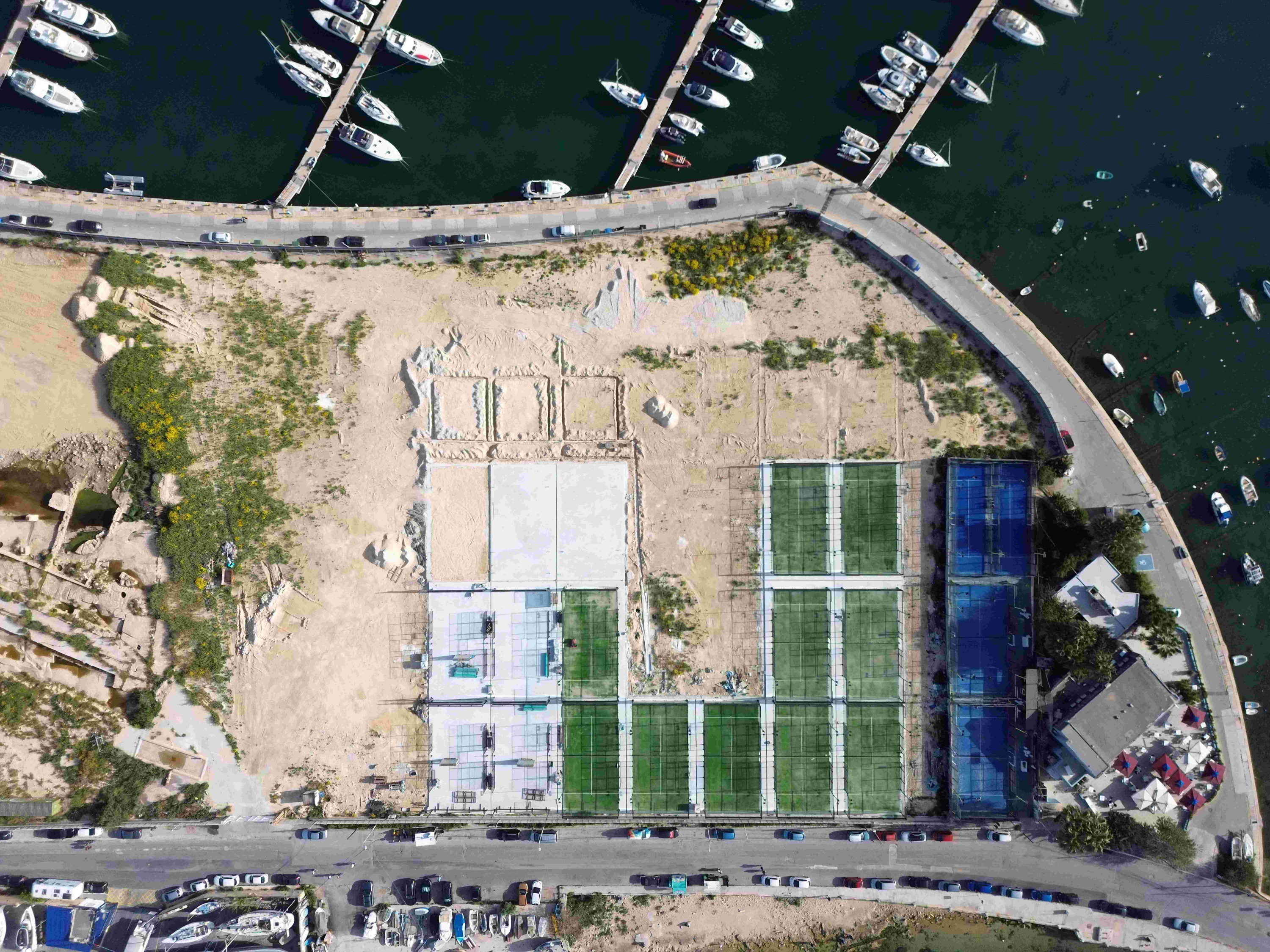 Graffitti urges Abela to honour Manoel Island promise ahead of padel court decision
