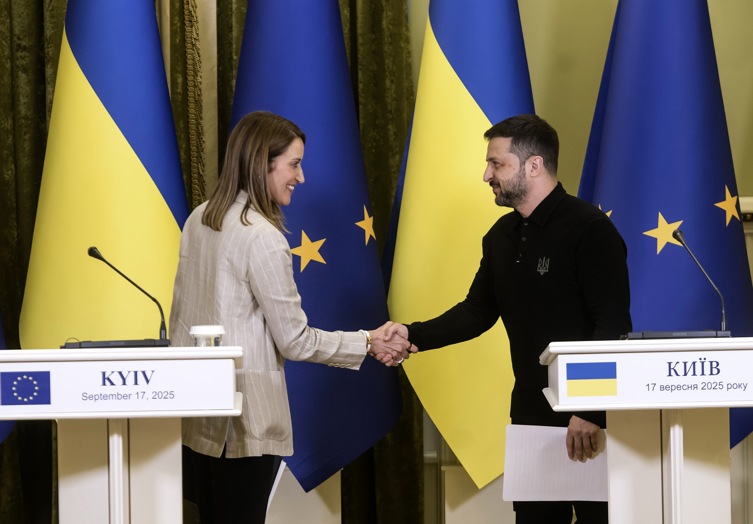 Metsola opens European Parliament office in Kyiv