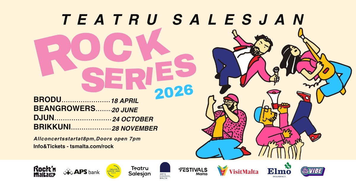 Teatru Salesjan rock series returns with Brodu, Beangrowers, Djun and Brikkuni