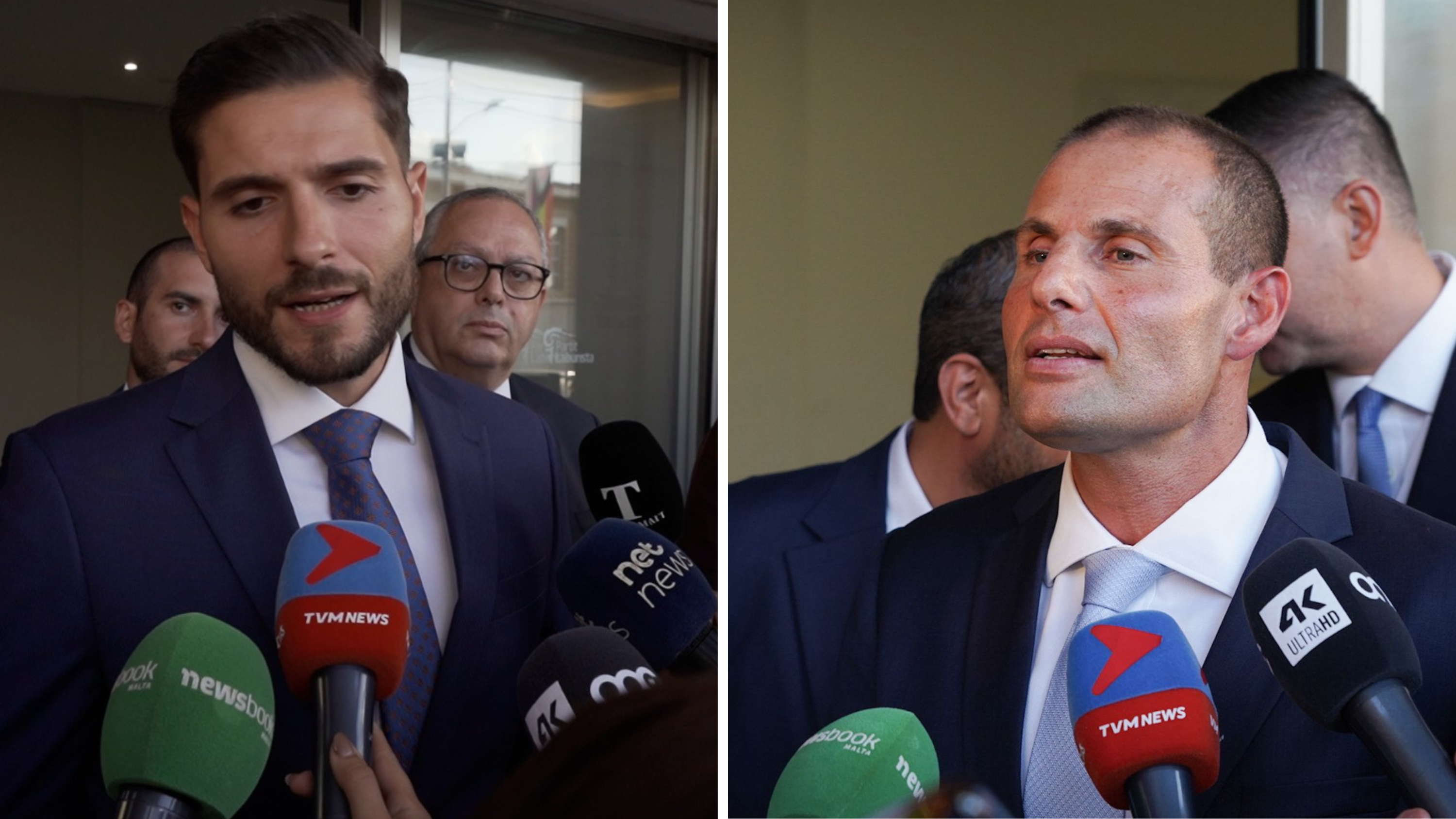 WATCH | Robert Abela and Alex Borg clash on party financing