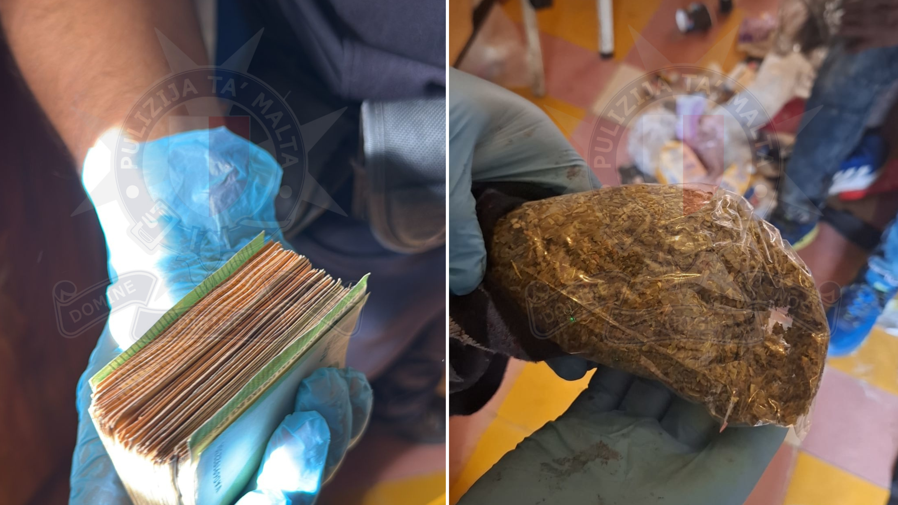 Police arrest two men over synthetic cannabis possession