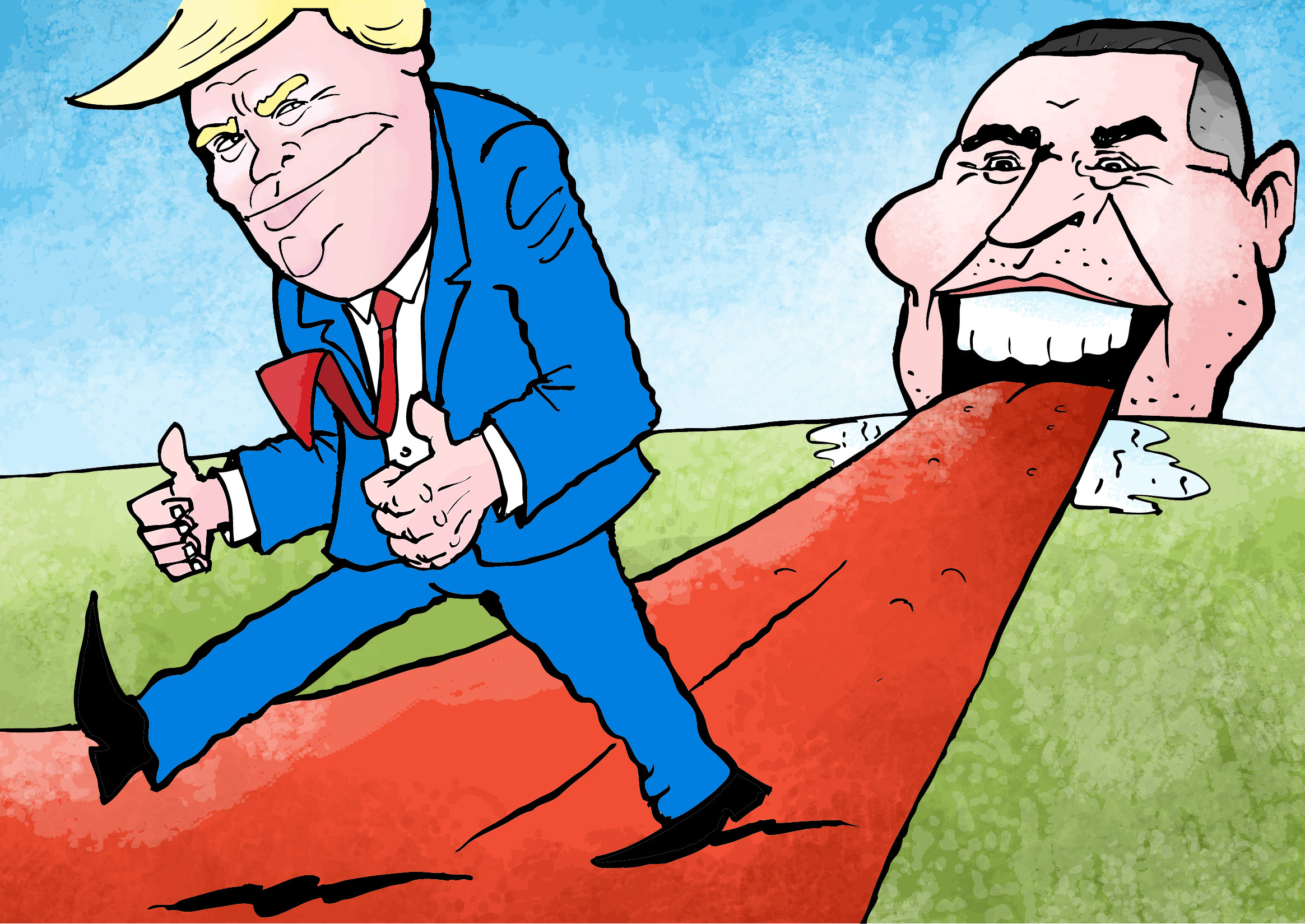 12 October: Deputy Prime Minister Ian Borg rolls out the red carpet while salivating at the thought of pleasing US President Donald Trump by nominating him for the Nobel Peace Prize. Yes, this really happened in 2025