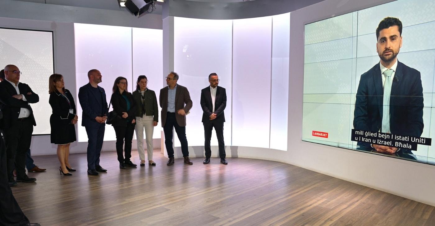 Maltese subtitles to be featured in TVM news bulletin