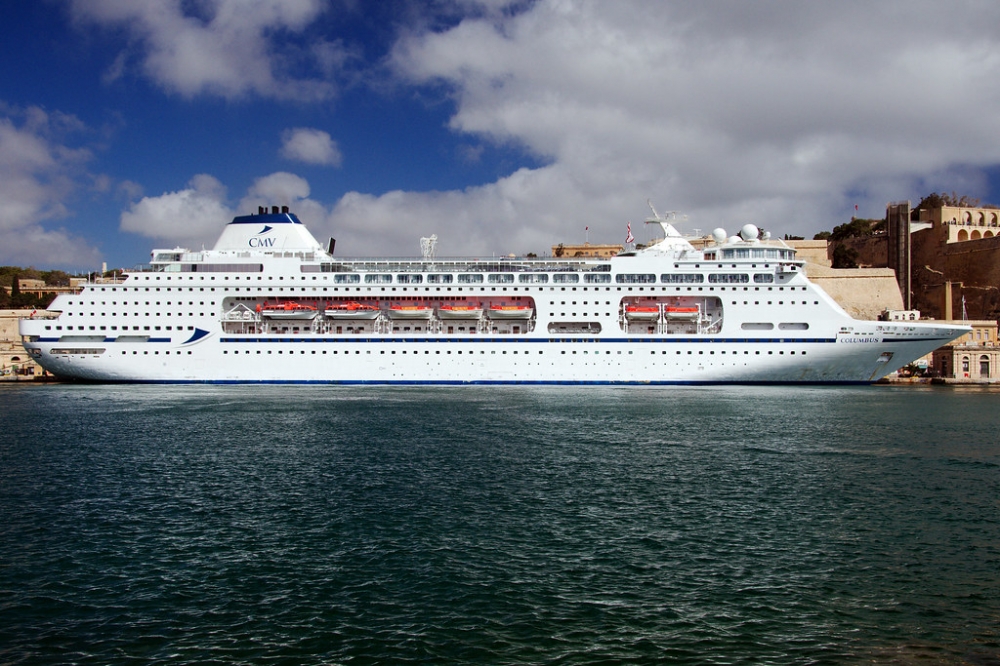 The Columbus in Grand Harbour (Credit: Karl Borg)